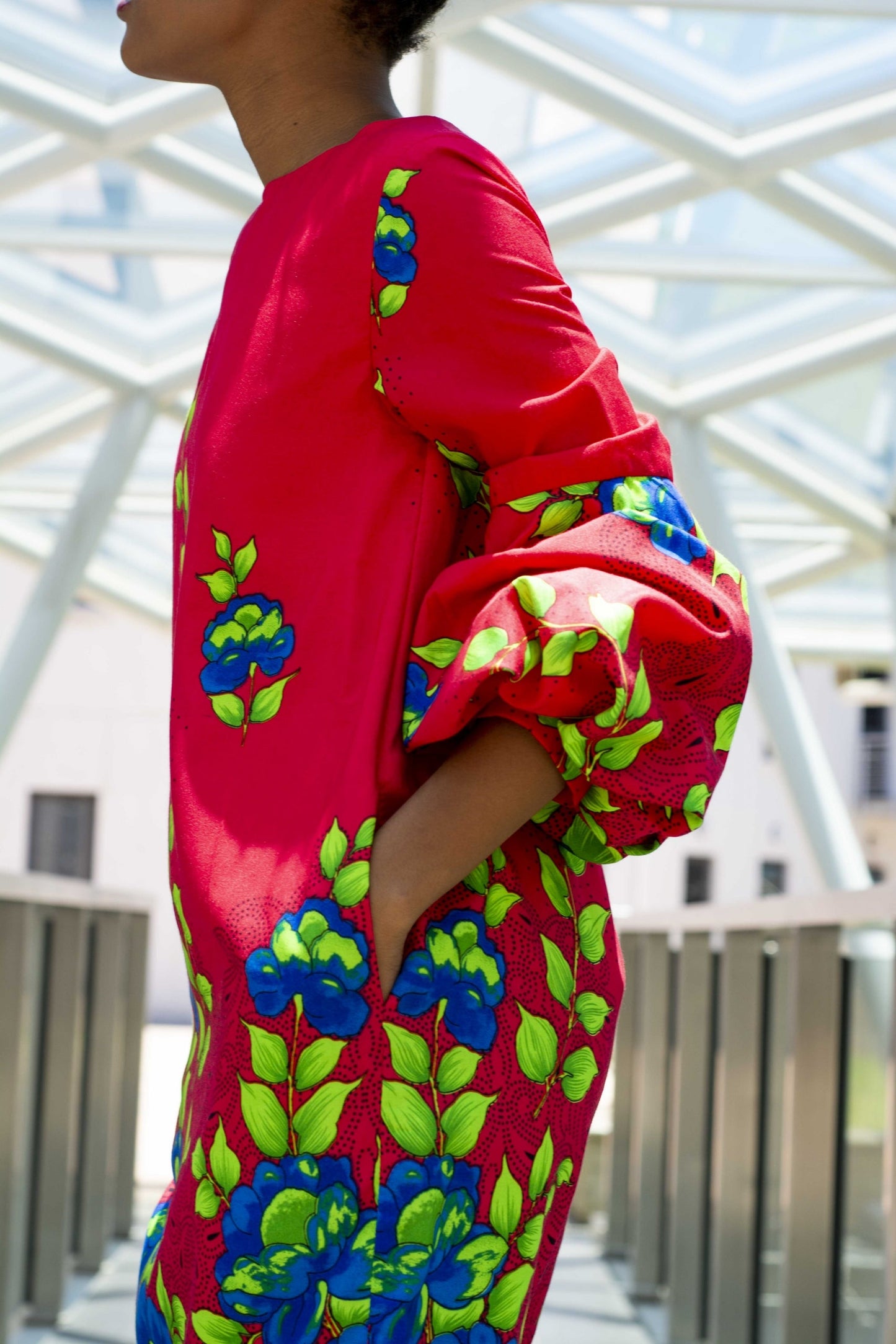 TSONGA BELL SLEEVE DRESS