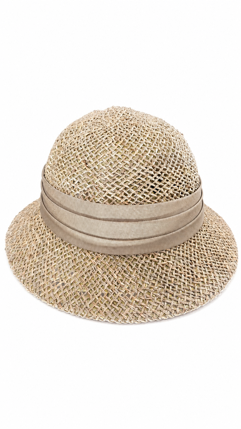 Straw Pith Helmet Hat