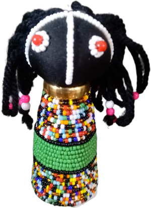 Ndebele beaded dolls