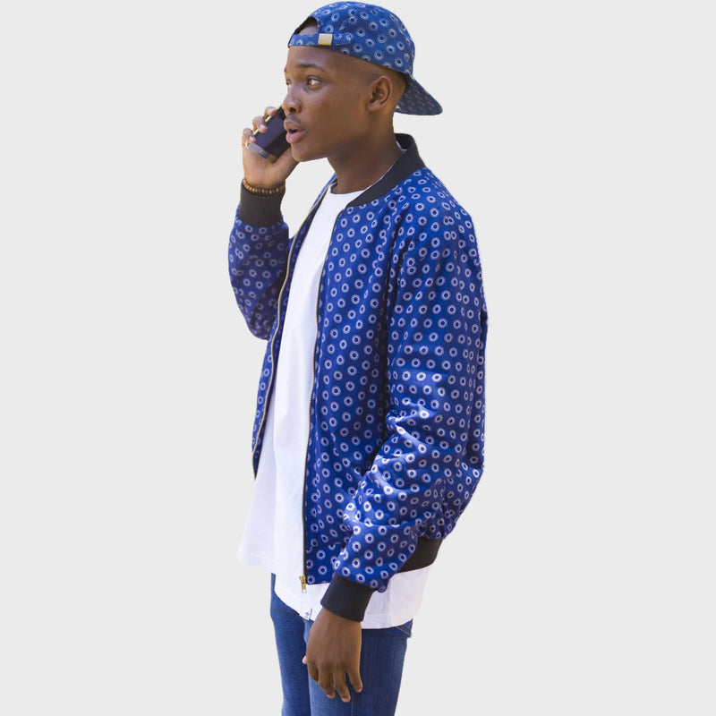Shweshwe Bomber Jacket