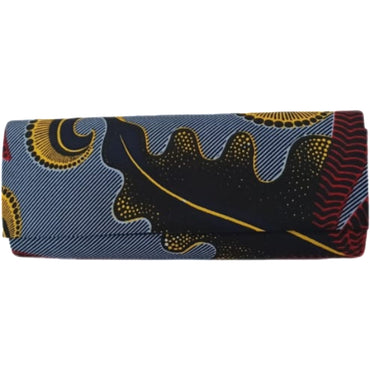 Ankara Round Clutch Bag