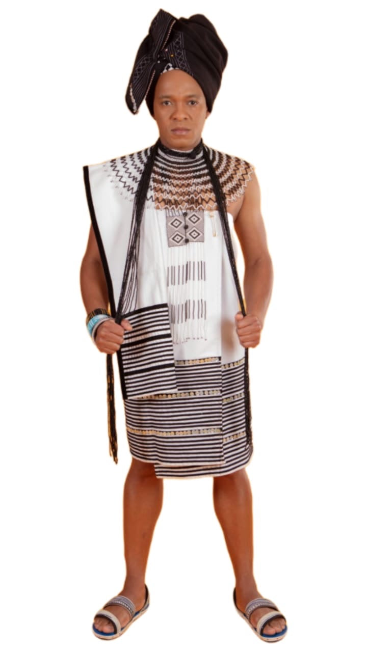 Xhosa men’s wrap and scarf