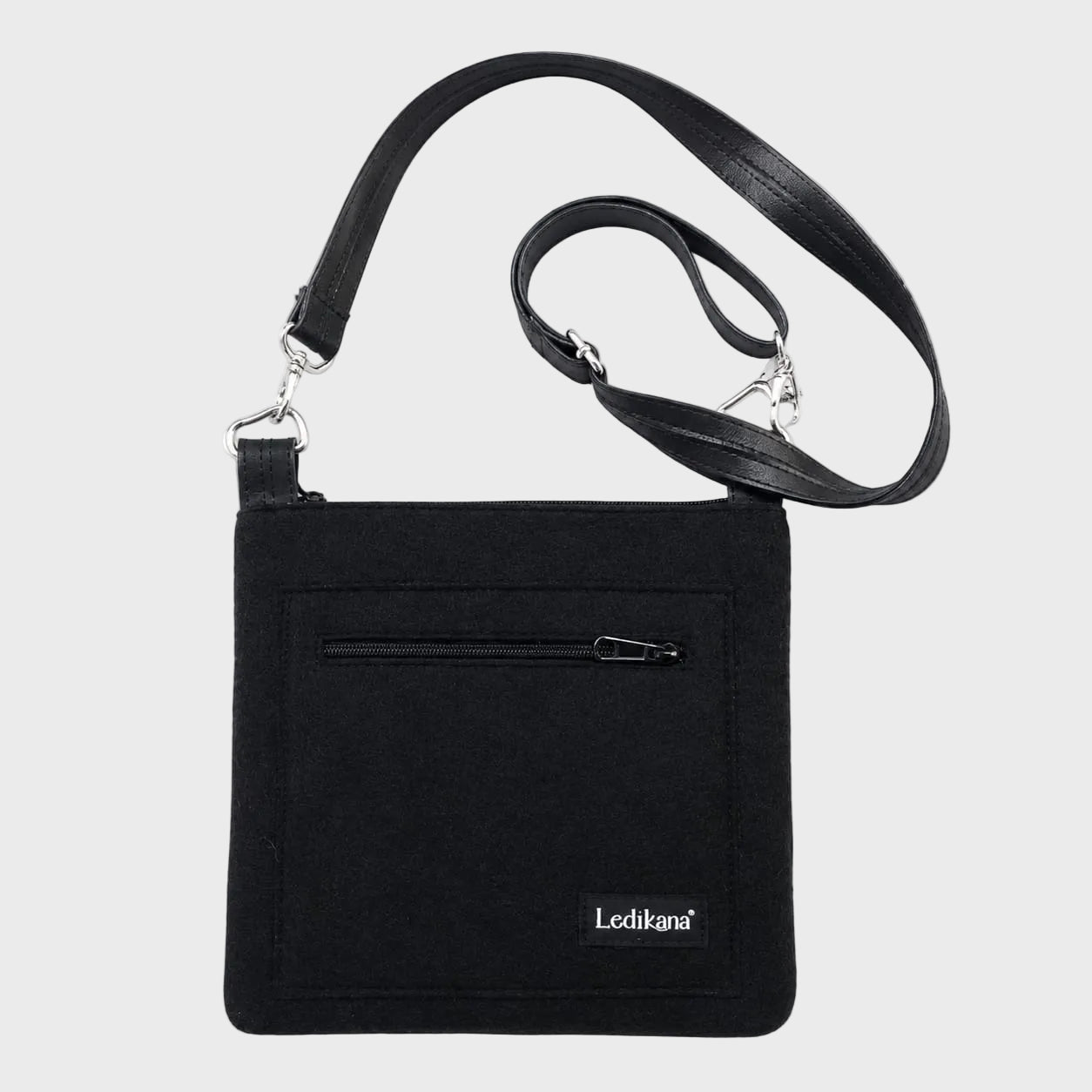 Africa Face Eco-Felt Sling Bag