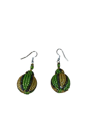 Calabash Beaded Earrings
