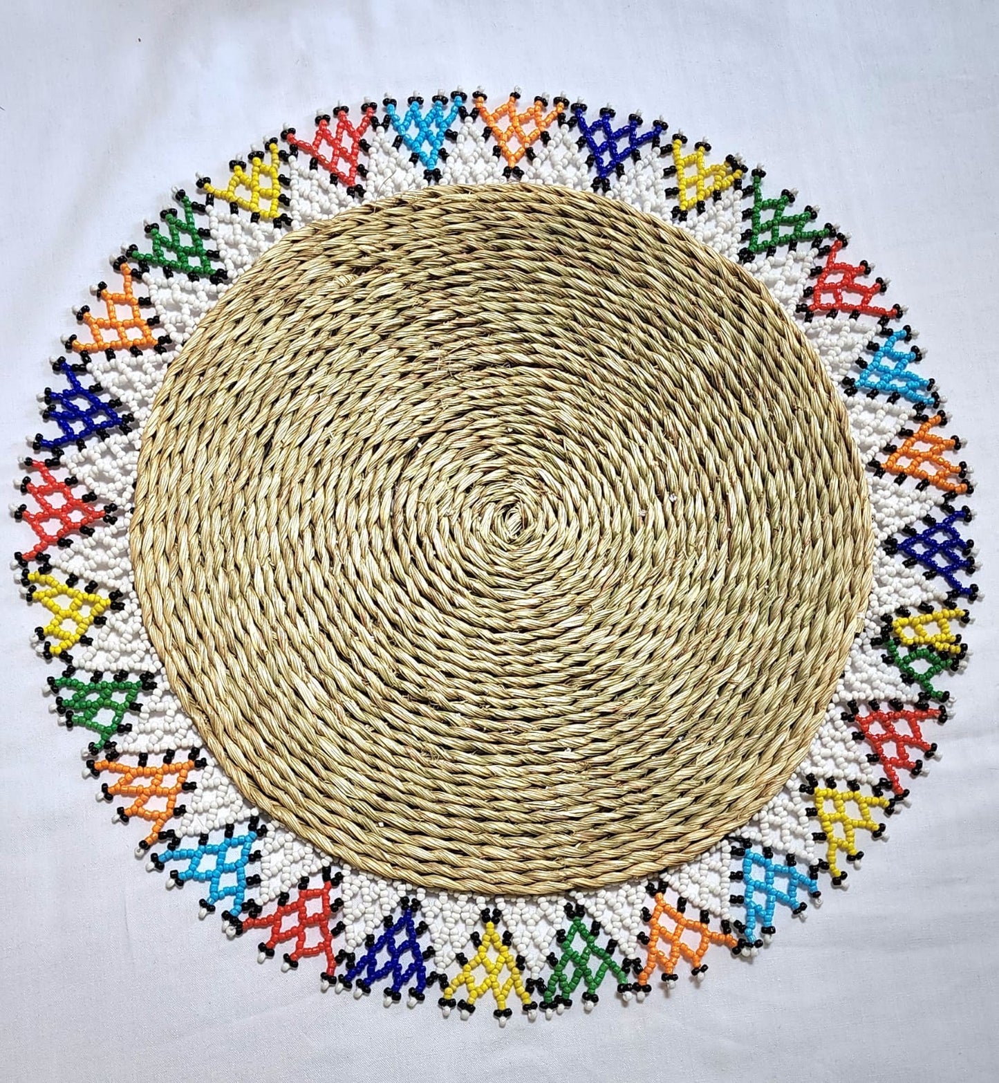 BEADED GRASS PLACEMATS