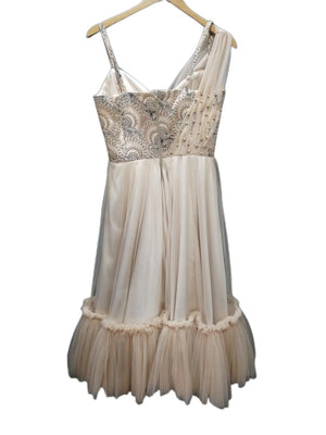 D.T Cream Dress