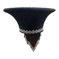 Beaded isicholo zulu hat