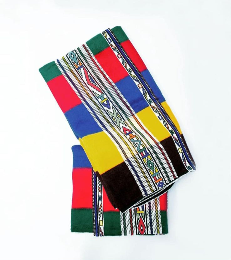 Ndebele luxury beaded blanket