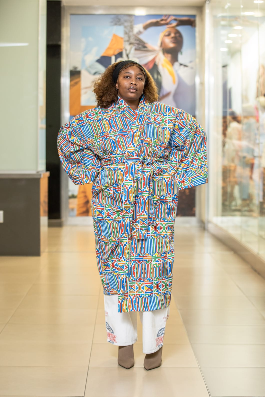 Ndebele long kimono