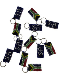 SA Beaded Keyring