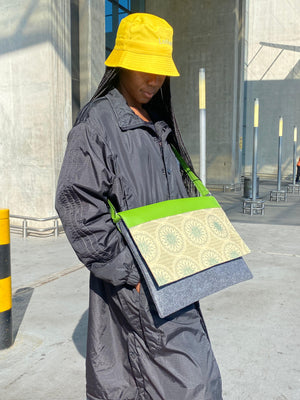Babina Noko Felt Messenger Bag