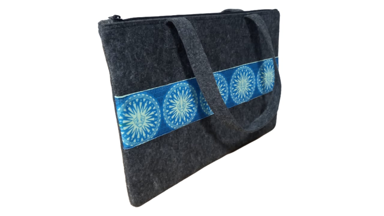 Eco-felt Laptop Sleeve with Handles