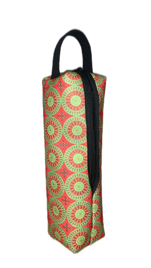 Floral Print Eco-Felt Champagne Bag