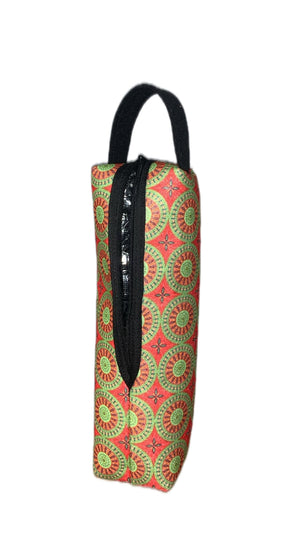 Floral Print Eco-Felt Champagne Bag
