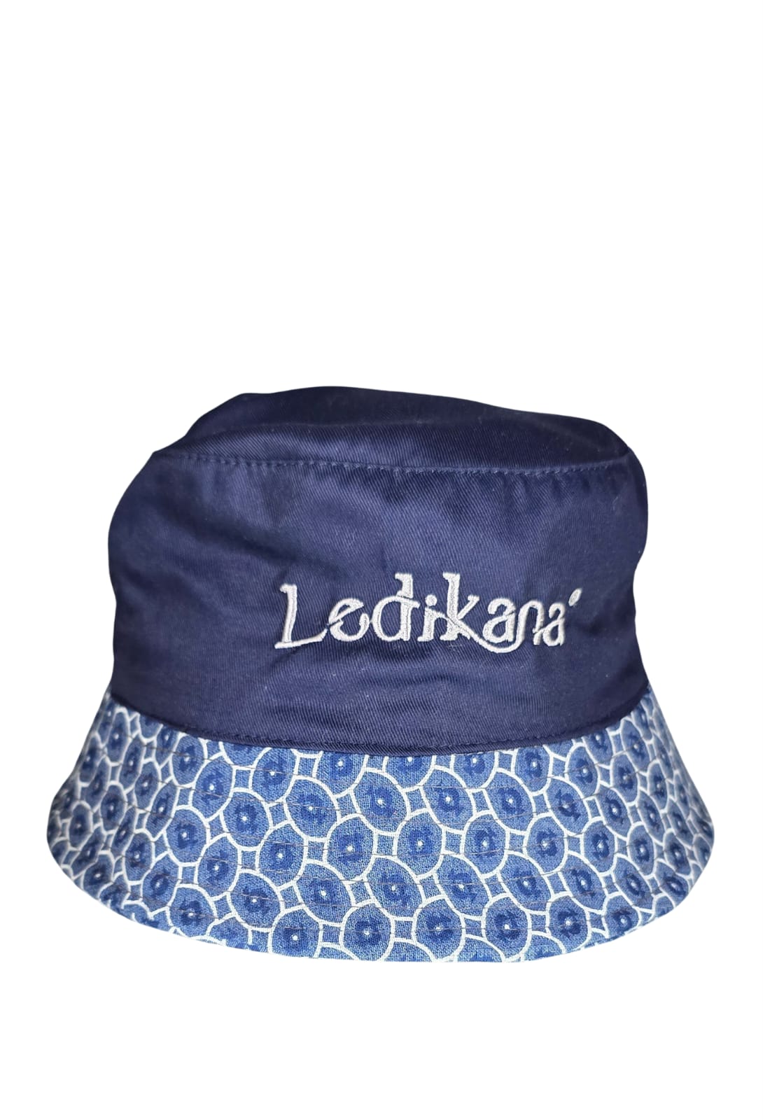 Africa Map Bucket Hat with Shwe Trim