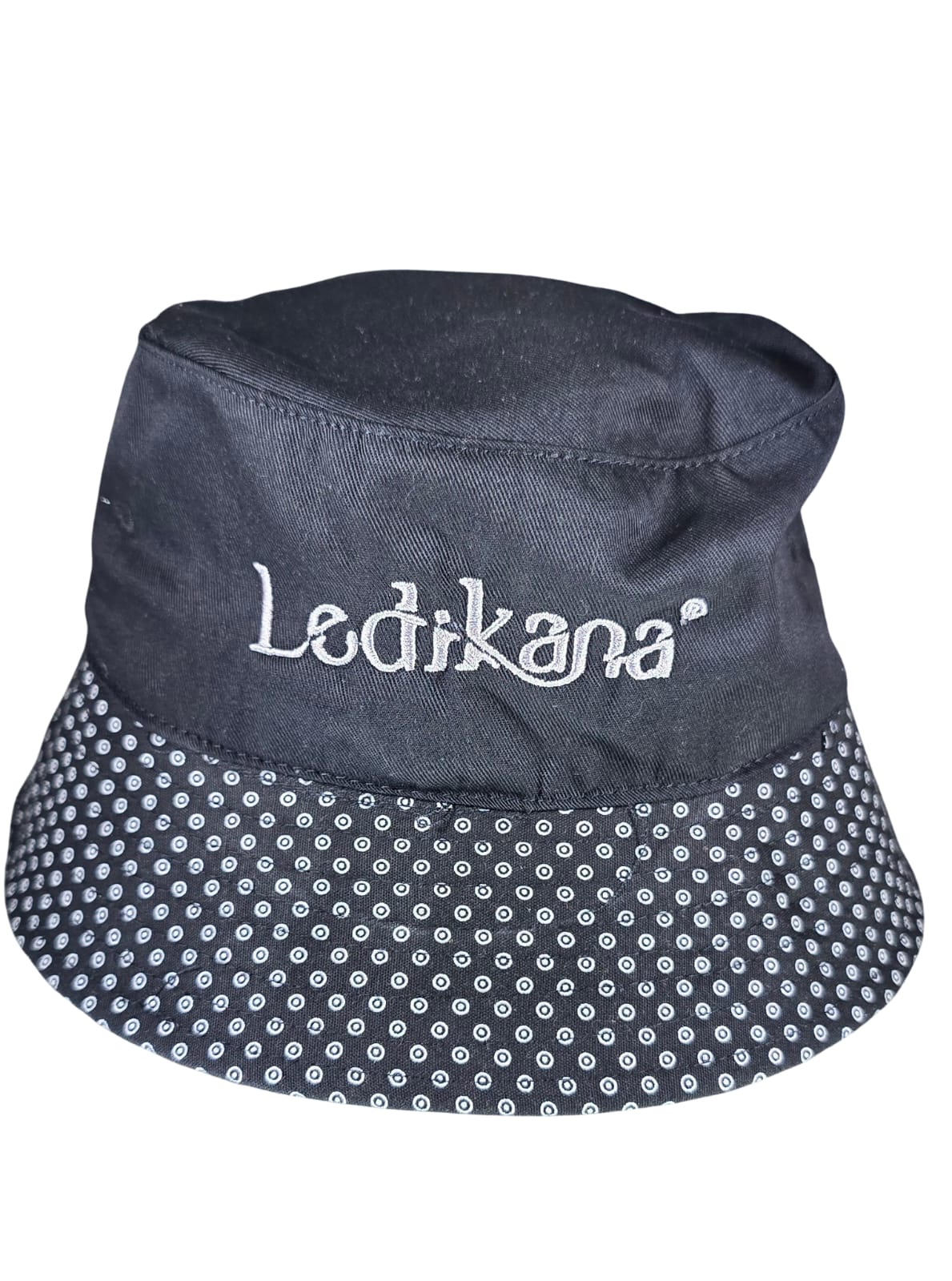 Africa Map Bucket Hat with Shwe Trim