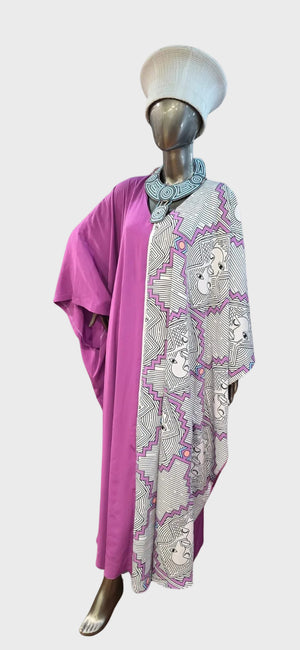 Africa Face Flared Dress