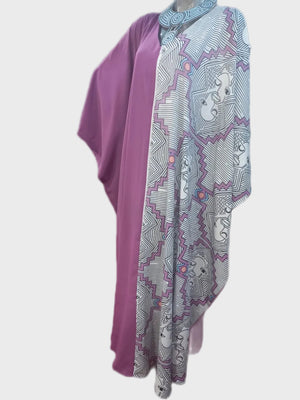 Africa Face Flared Dress