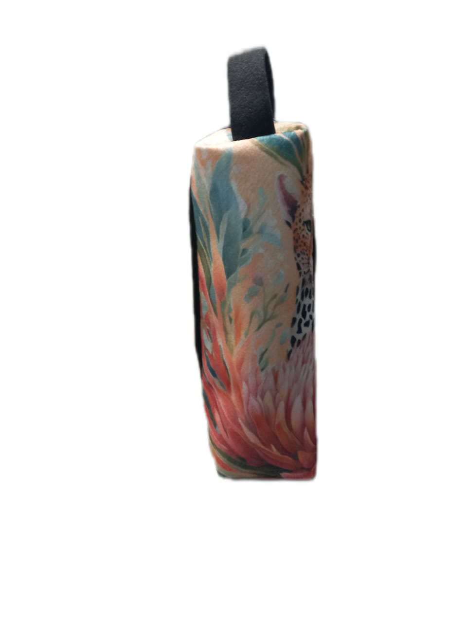 Floral Print Eco-Felt Champagne Bag