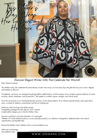Marona Basotho Big Poncho