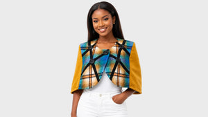 Melton Tswana Short Poncho