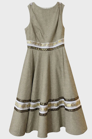 Polka Dot Sleeveless Dress