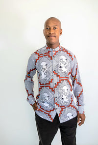 Africa Face Long Sleeve Shirt