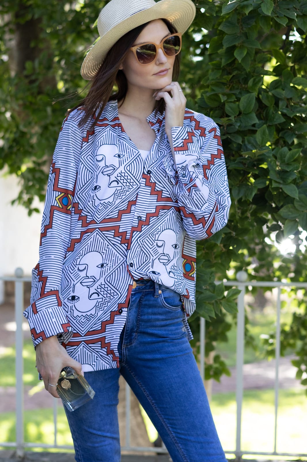 Africa Face Long Sleeve Shirt