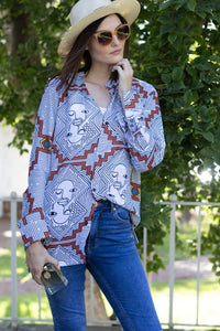 Africa Face Long Sleeve Shirt