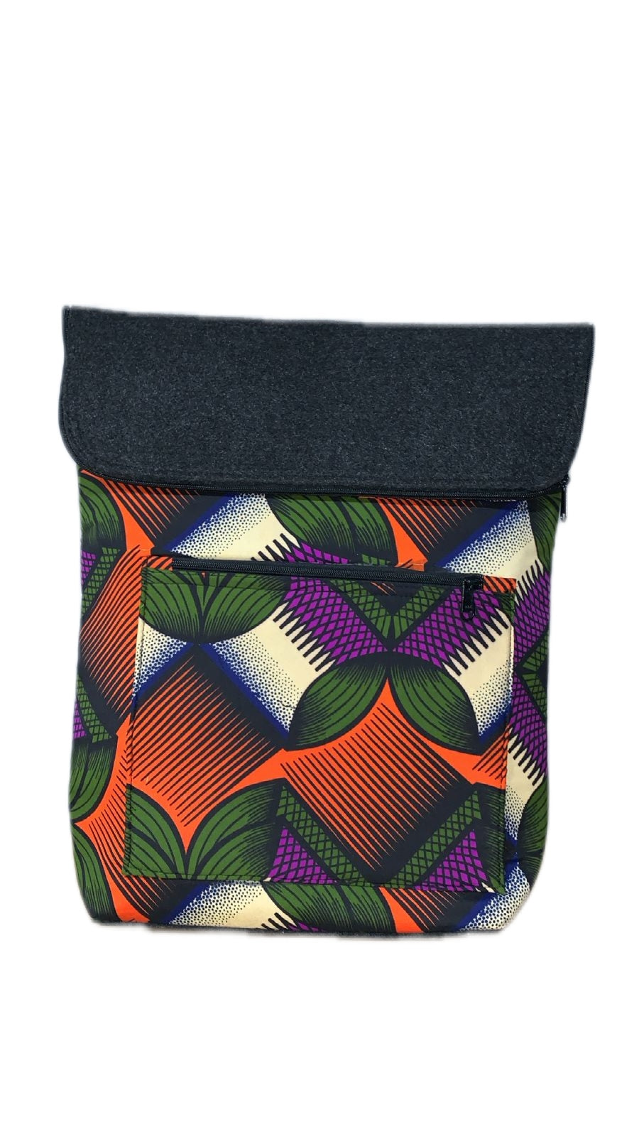 Ankara Eco-Felt - Large Backpack