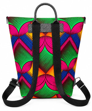 Ankara Eco-Felt - Large Backpack