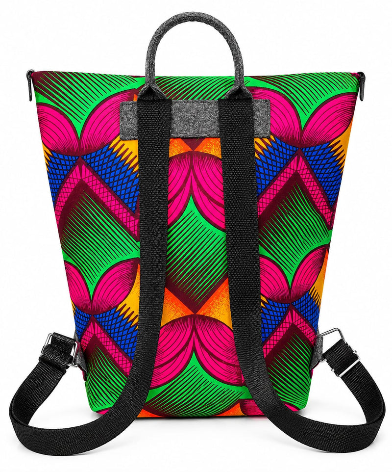 Ankara Eco-Felt - Large Backpack