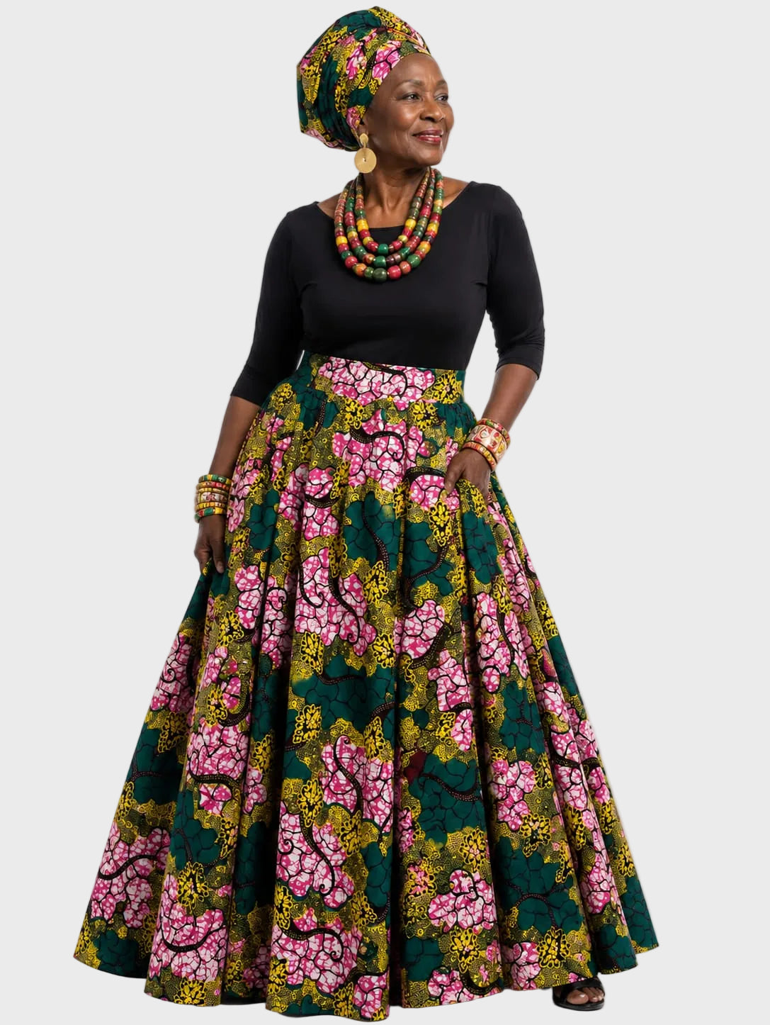 Ankara Long Skirts