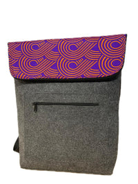 Ankara Eco-felt Large Backpack