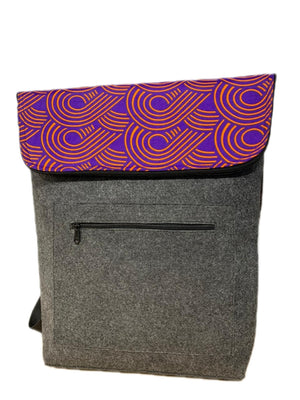 Ankara Eco-Felt  - Small Backpack