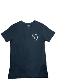 Africa border map t-shirt