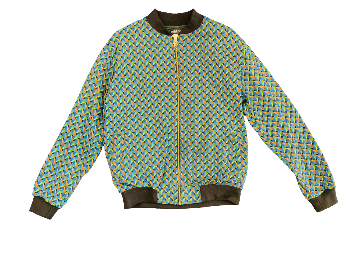 Shweshwe Bomber Jacket