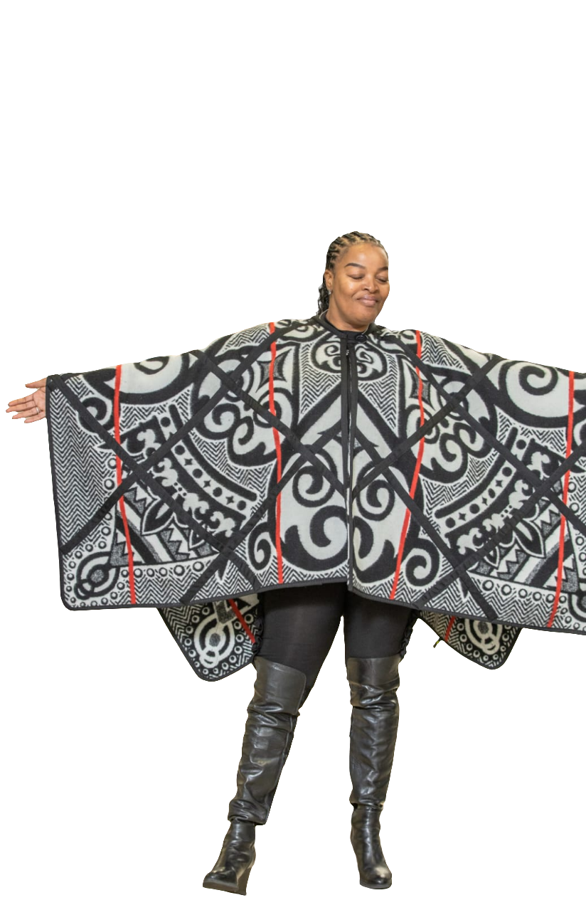 Marona Basotho big poncho