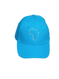 Baseball caps with Africa map