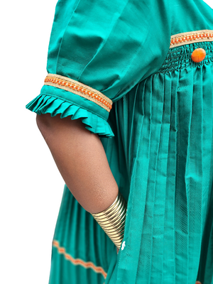 Sepedi Pleated Seone Dress