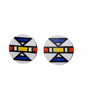 Ndebele Wooden Earrings