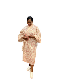 Kimono long shweshwe