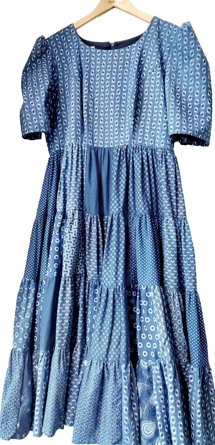 Shwe Patchwork Dress 32-38