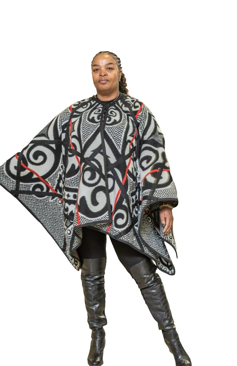 Marona Basotho big poncho