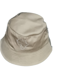 Bucket hats with Africa map