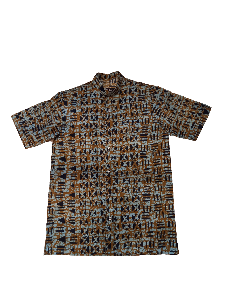 Ankara short sleeves shirt