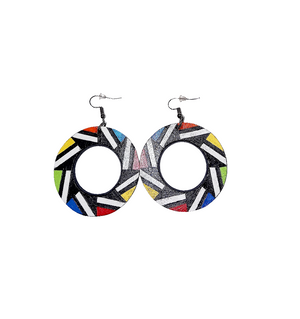 Ndebele Wooden Earrings