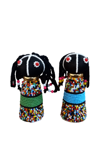 Ndebele beaded dolls