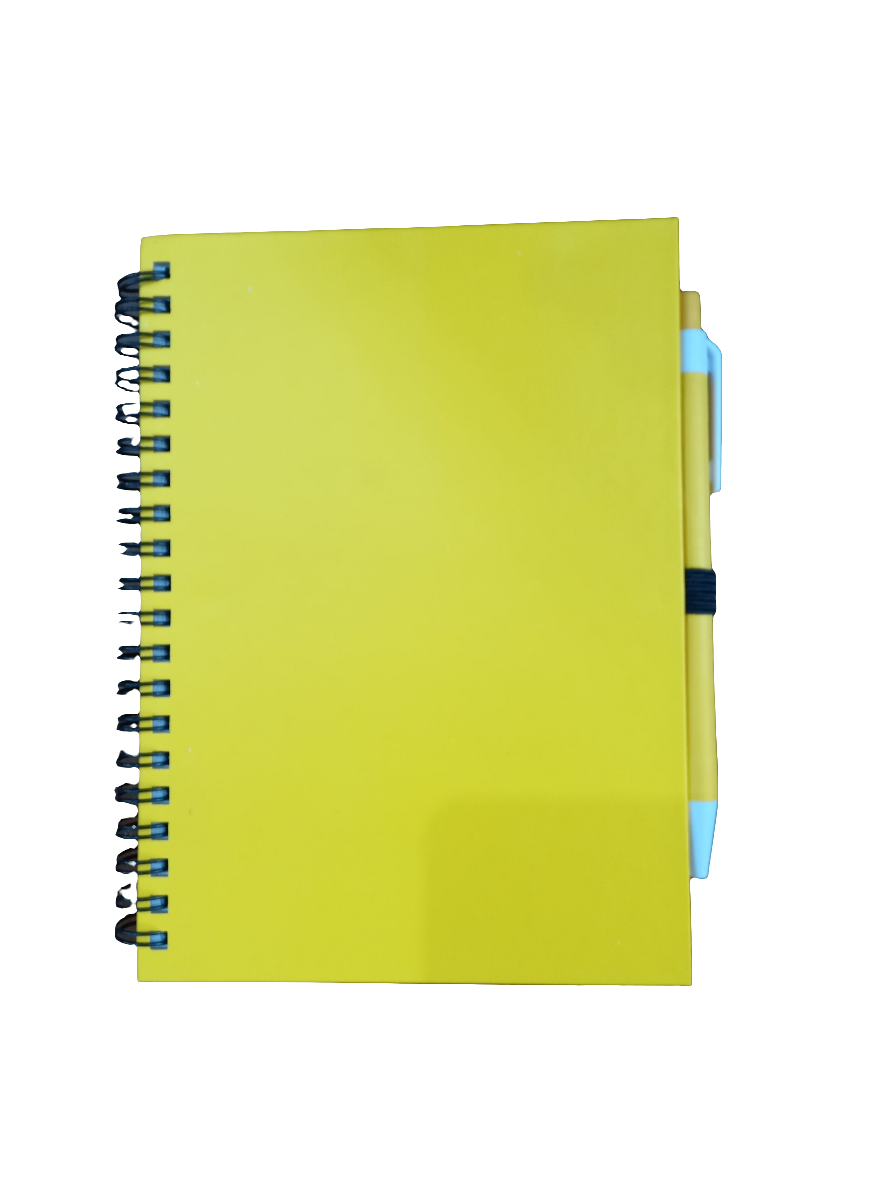 Africa Map A6 Notebooks with  Pen