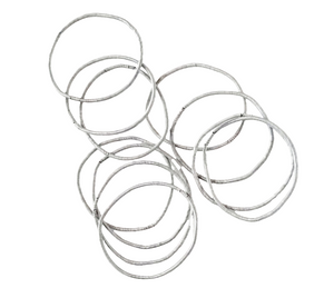Venda multi pack thin bangles